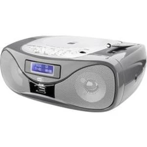 CD-rádio Dual DAB-P 160, AUX, CD, USB, šedá