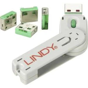 Zámek portu USB sada 4 ks LINDY N/A 40451