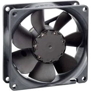 Axiální ventilátor EBM Papst 8412 NGLV 9292506151, 12 V/DC, 12 dB, (d x š x v) 25.4 x 80 x 80 mm