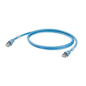 Síťový kabel RJ45 Weidmüller 1165900002, CAT 6A, S/FTP, 20.00 cm, modrá