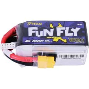 Akupack Li-Pol (modelářství) Tattu TA-FF-100C-1550-4S1P, 14.8 V, 1550 mAh