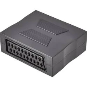 SCART TV, přijímač adaptér SpeaKa Professional SP-7870348, černá