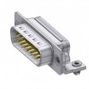 D-SUB zástrčka Deltron Connectors 90 °, pólů 15, SMD, 1 ks