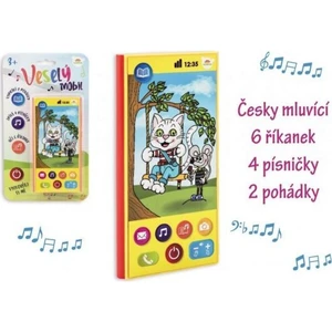 Telefon mobilní česky mluvící na baterie