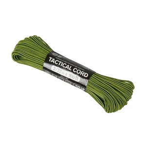 Padáková šňůra Tactical 275 Cord ATWOOD ROPE 30 m NEON YELOW & BLACK STRIPES