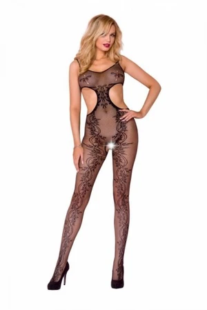 Casmir CA002 černý Bodystocking One size černá