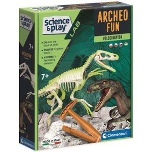 Clementoni - Archeo-Fun Velociraptor