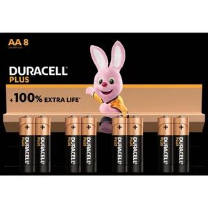 Duracell Plus-AA K8 tužková batéria typu AA alkalicko-mangánová  1.5 V 8 ks