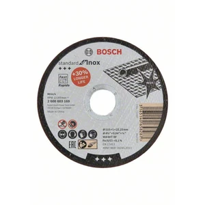 Bosch Accessories WA 60 T BF 2608603169 rezný kotúč rovný  115 mm 22.23 mm 1 ks