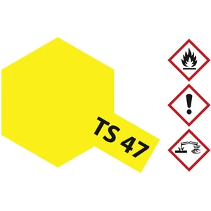 Tamiya akrylová farba chrómová žltá TS-47 nádoba so sprejom 100 ml