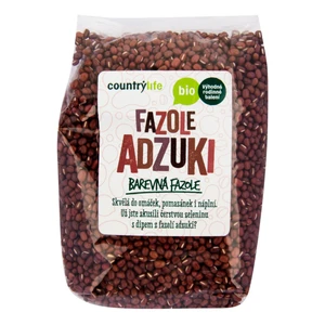 Fazole adzuki 1 kg BIO   COUNTRY LIFE