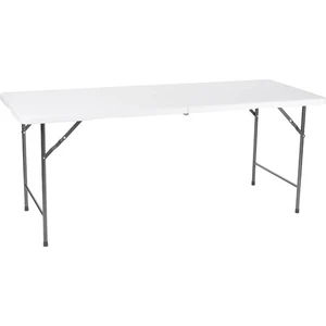 Perel folding table kempingový stolík biela FP183 Zaťažiteľnosť (hmotnosť) (max.) 100 kg