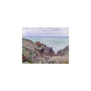 Reprodukcia obrazu Claude Monet - Cabin of the Customs Watch, 50 × 40 cm