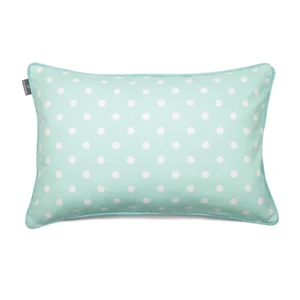 Mentolovozelená obliečka na vankúš WeLoveBeds Dots, 40 × 60 cm