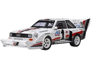 Audi Quattro S1 1 Walter Roehrl Winner Pikes Peak (1987) 1/18 Model Car by Autoart