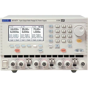 Aim TTi MX100TP laboratórny zdroj s nastaviteľným napätím  0 - 35 V/DC 0 - 6 A    Počet výstupov 3 x