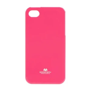 Jelly Mercury tok Apple iPhone 4 és iPhone 4S, Pink