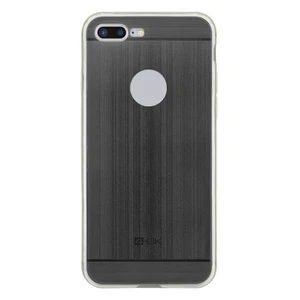 Tok 4-OK TPU Metal Case iPhone 7 Plus, fekete