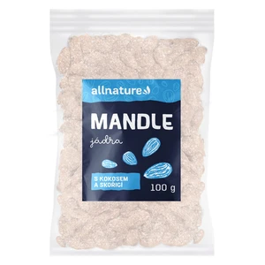 ALLNATURE Mandle s kokosem a skořicí 100 g