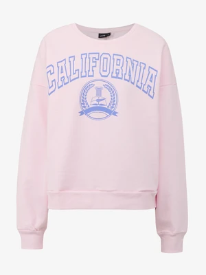 Light pink girly sweatshirt name it Dollege