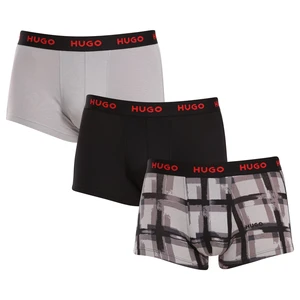 3PACK men's boxers Hugo Boss multicolor