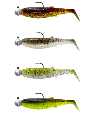 Savage gear gumová nástraha cannibal shad clearwater mix 4+4 - 8 cm 5 g 7,5 g #2/0