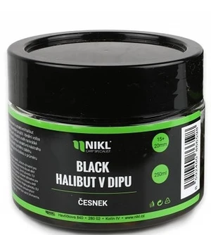 Nikl pelety v dipu black halibut - 15+20 mm 250 g scopex & squid