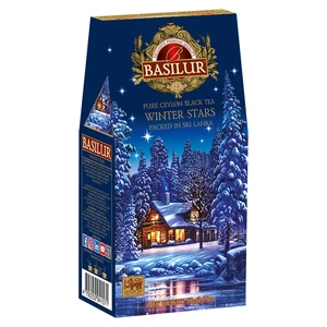 BASILUR Infinite moments winter stars čierny čaj 75 g