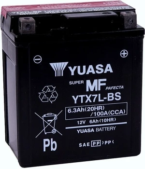 Yuasa Battery YTX7L-BS Batterie de moto