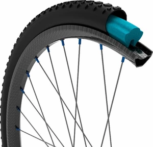 Tubolight Evo Gravel 25-42 Anti-puncture foam Azul Presta Valve Cámaras Bicicleta