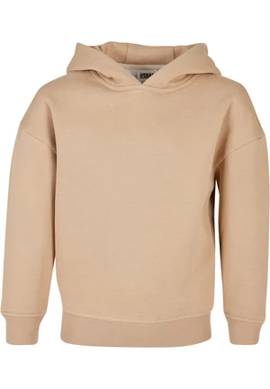 Girls' hoodie beige