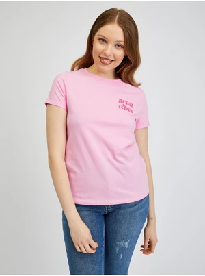 Orsay Pink Womens T-Shirt - Women