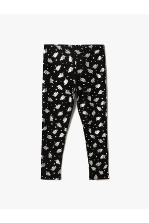 Koton Unicorn Printed Leggings Cotton