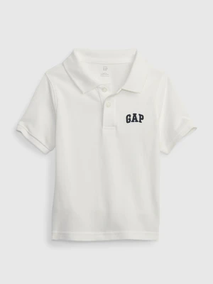 White Boys' Polo Shirt Pipe GAP