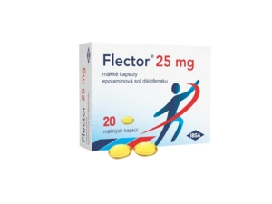 FLECTOR 25 mg 20 mäkkých kapsúl