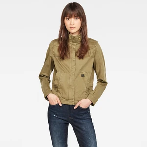 G-STAR Bunda - Slim overshirt wmn olivová