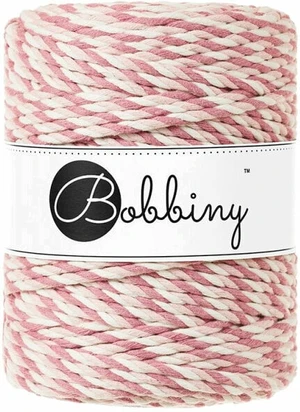 Bobbiny 3PLY Macrame Rope 5 mm 100 m Magic Pink Cable