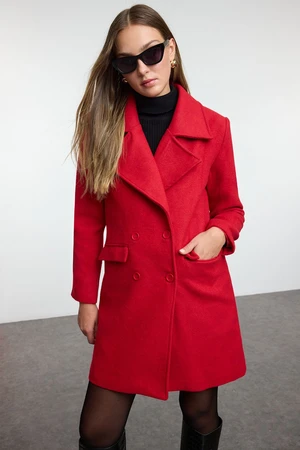 Trendyol Red Regular Coat