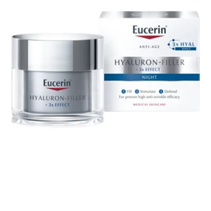 EUCERIN Nočný krém proti starnutiu pleti Hyaluron-Filler 3x EFFECT 50 ml