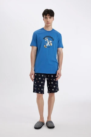 DEFACTO Tom & Jerry Regular Fit Short Sleeve 2 Piece Set