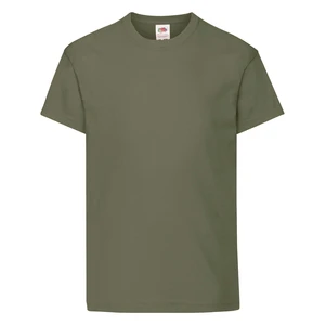 Khaki Children's T-shirt Original Fruit of the Loom