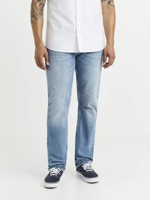 Celio Vobel15 Jeans Modrá