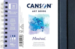 Canson Book Wire Bound Short Side A5 300 g Paysage Carnet de croquis