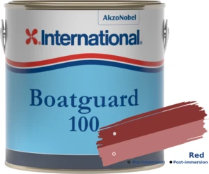 International Boatguard 100 Red 2,5 L Antivegetativă