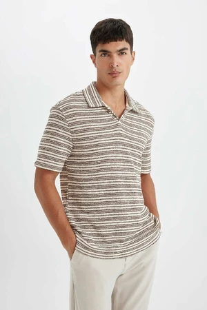 DEFACTO Regular Fit Short Sleeve Knitted Polo Shirt