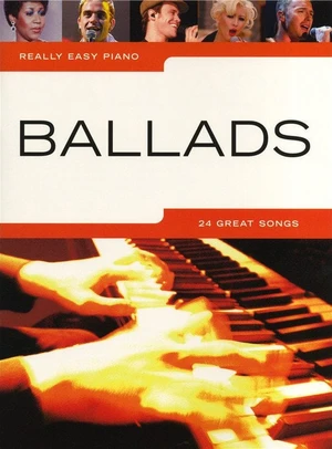 Music Sales Really Easy Piano: Ballads Kották