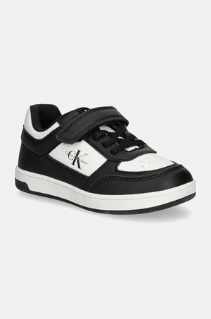 Dětské sneakers boty Calvin Klein Jeans černá barva, V1X9-81047