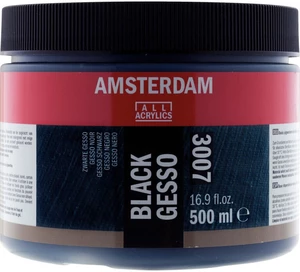 Amsterdam Gesso 3007 Średni Black 500 ml 1 szt