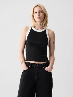 Černý dámský crop top GAP