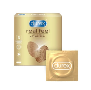 Durex Real Feel kondomy 3 ks